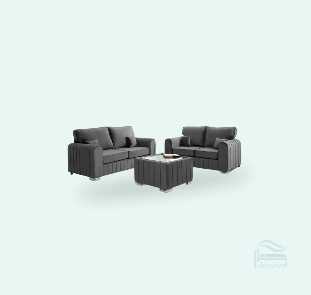 Lily 3+2 Seater Sofa Set | Sleepwell Furniture - Image 5