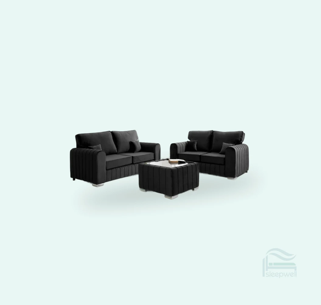 Lily 3+2 Seater Sofa Set | Sleepwell Furniture - Image 6