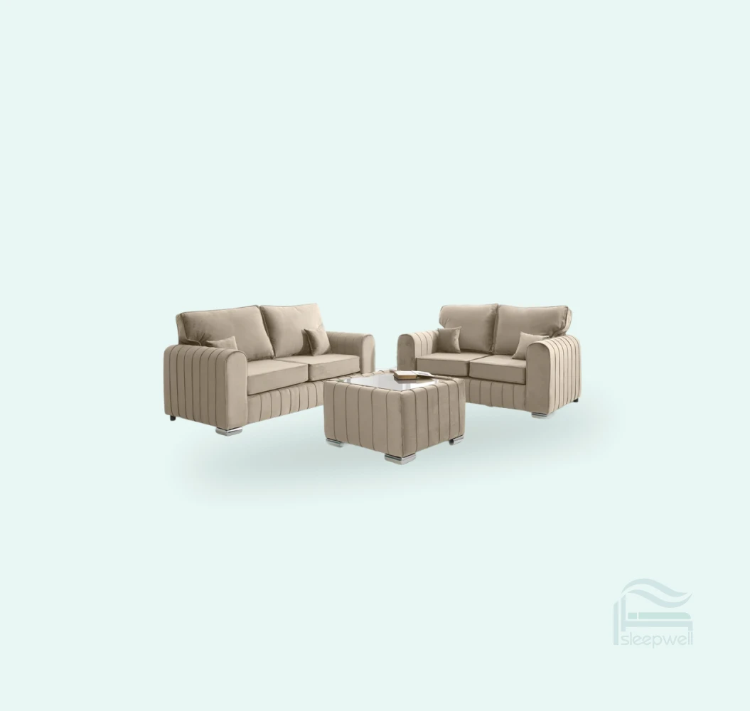 Lily 3+2 Seater Sofa Set | Sleepwell Furniture - Image 2